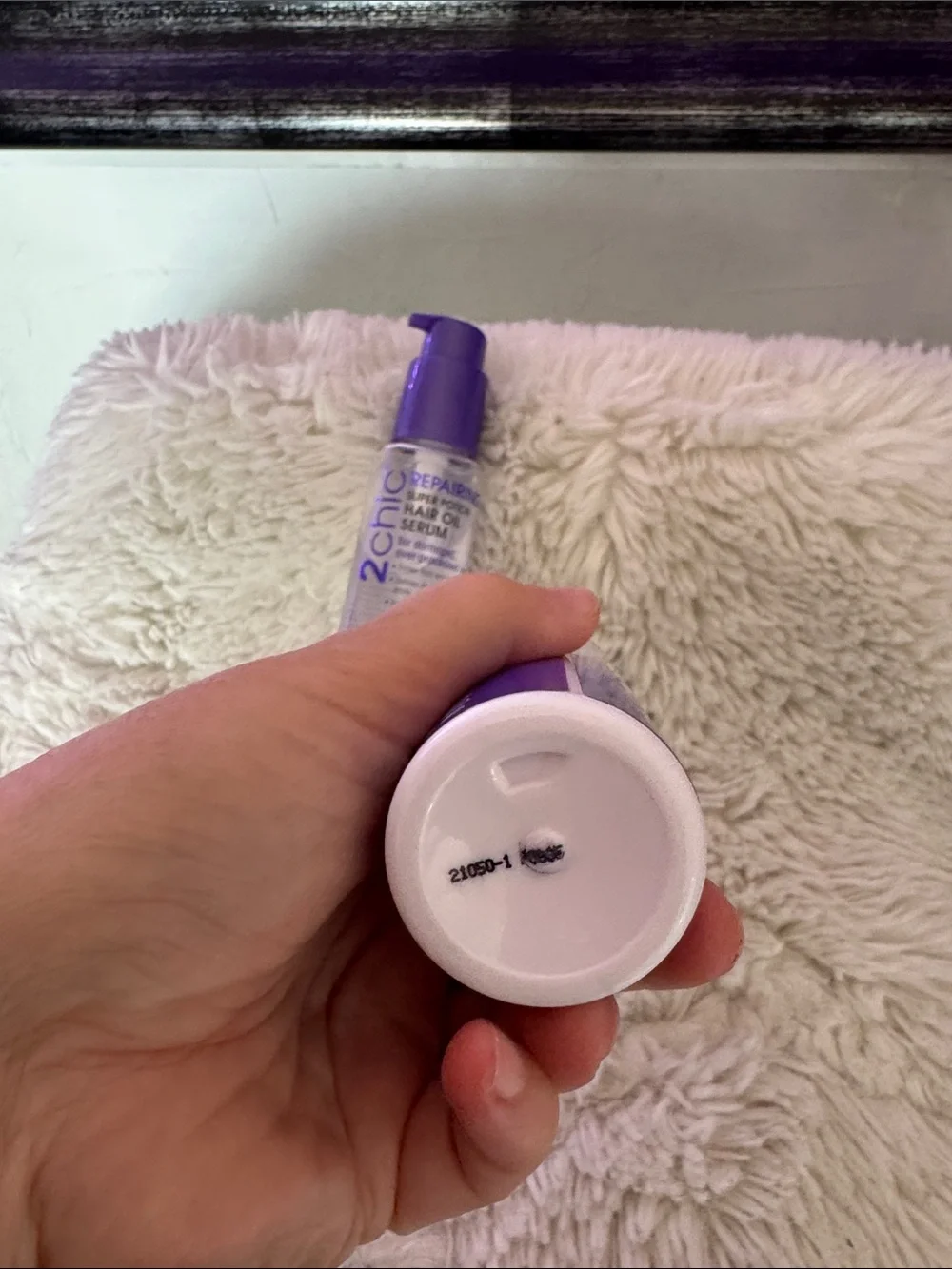 2chic Repairing Leave-In Conditioner & Hair Oil Duo - Purple